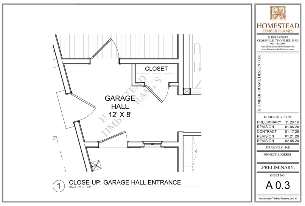 Timber Frame Home Garage Plans