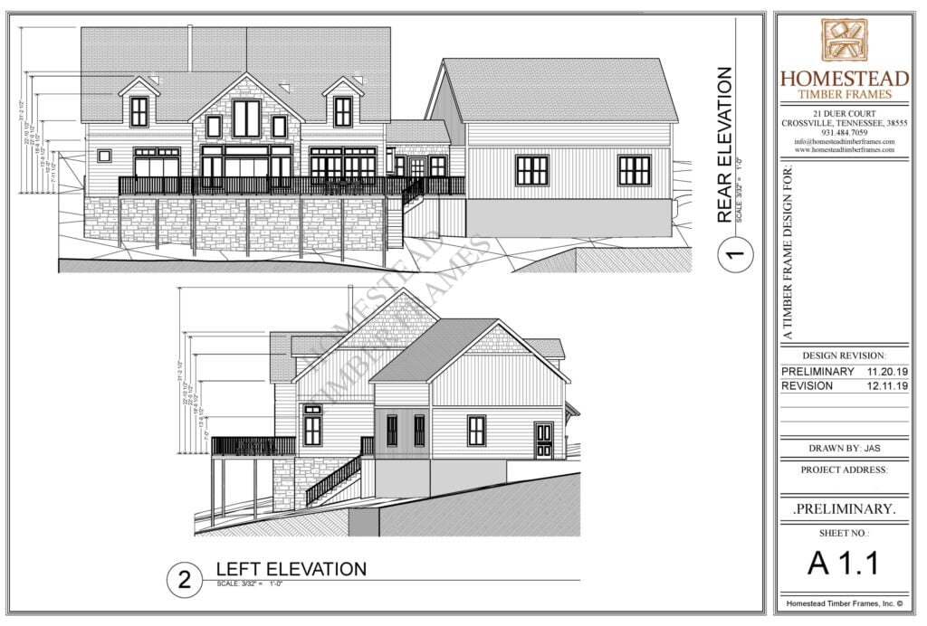Plan Designs for Timber Frame House