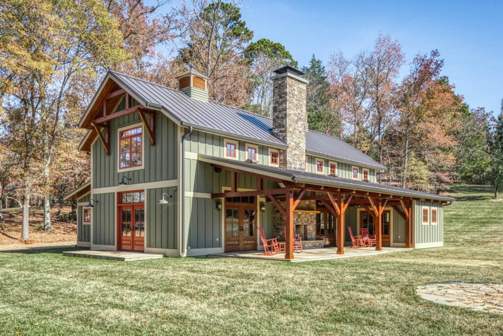 Custom Timber Frame Barns | Homestead Timber Frames