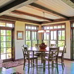 Timber Frame Home eat in kitchen