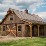 Basic Timber Frame Barn