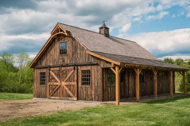 Basic Timber Frame Barn