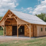 Basic Timber Frame Barn