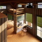 The Beni Timber Frame Cabin