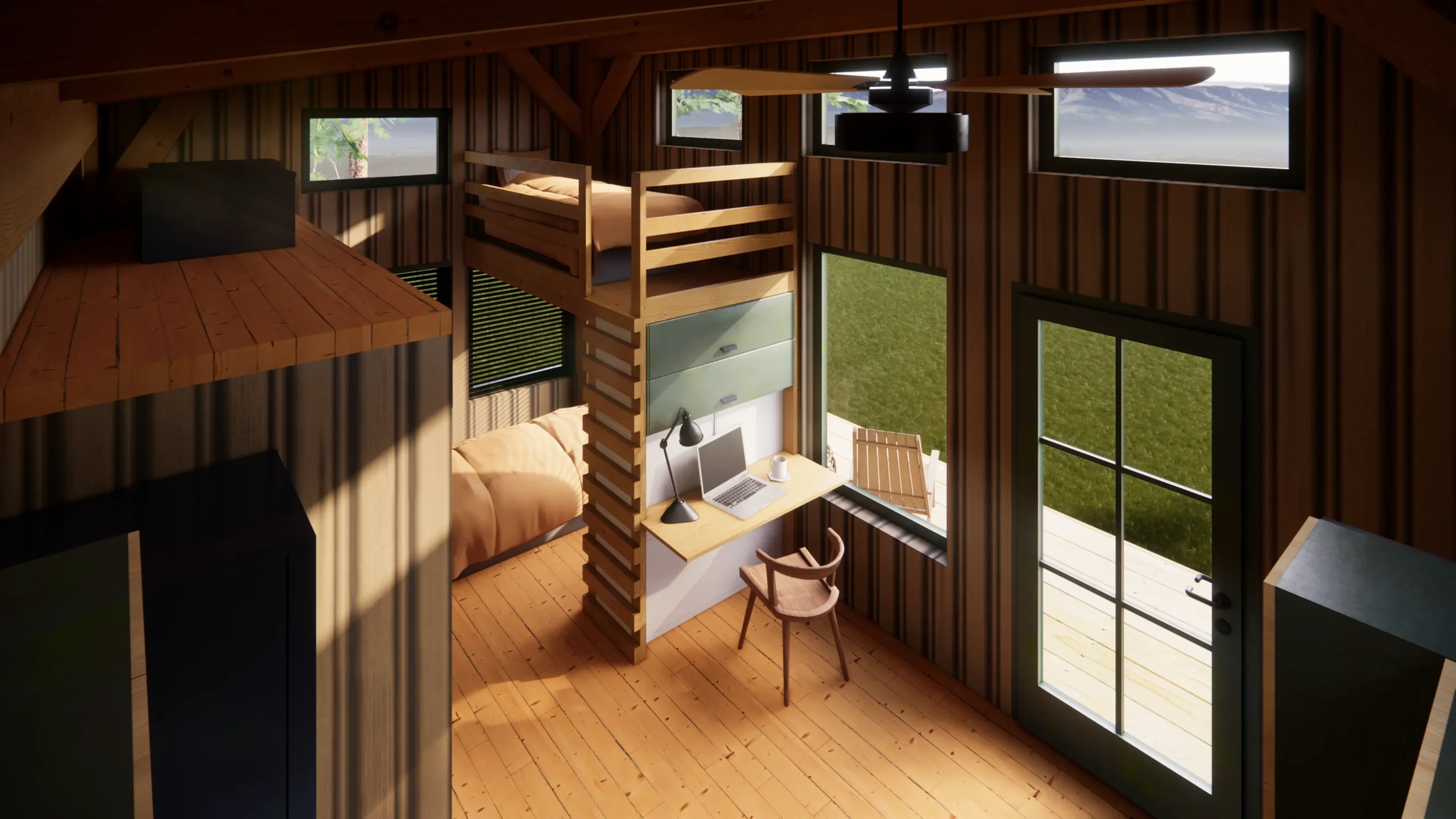 The Beni Timber Frame Cabin