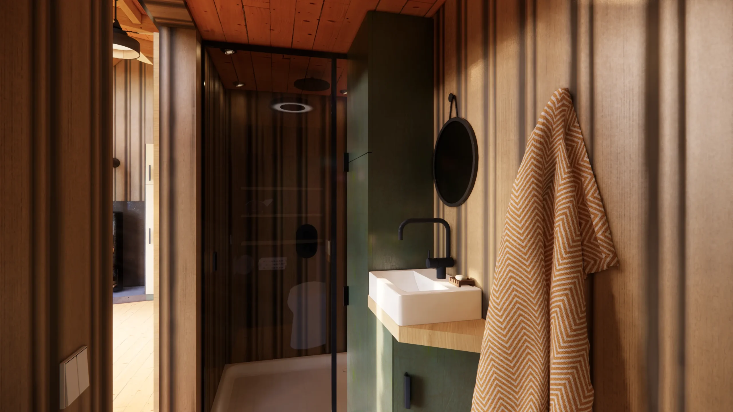 The Beni Timber Frame Cabin