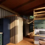 The Beni Timber Frame Cabin