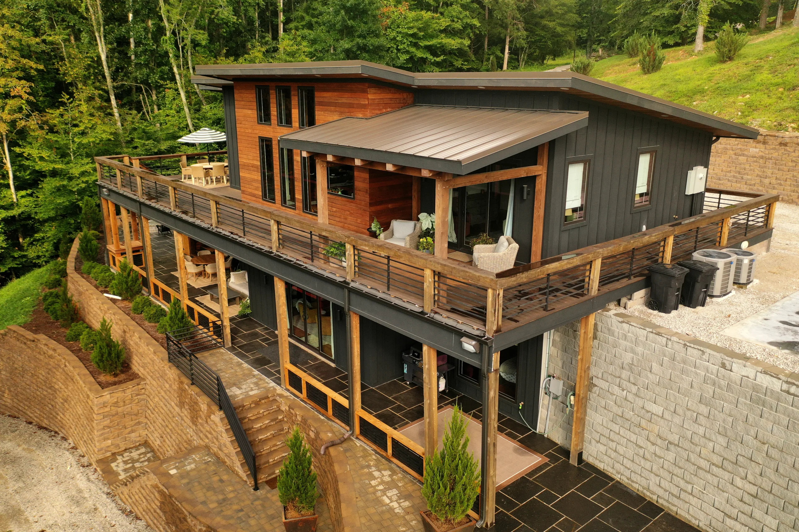 scenic hills timber frame home